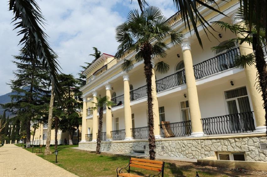 Lazurniy Bereg Hotel กากรา ภายนอก รูปภาพ